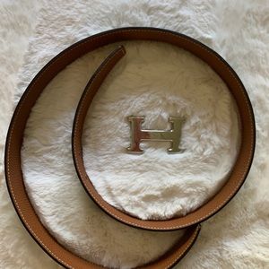 Hermès Leather Belt *(Authentic)*